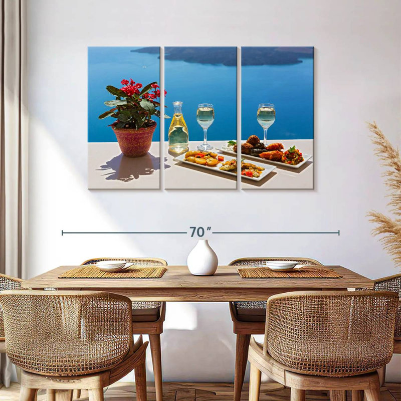 Yarlin Lunch With A View, 36" H x 57" W