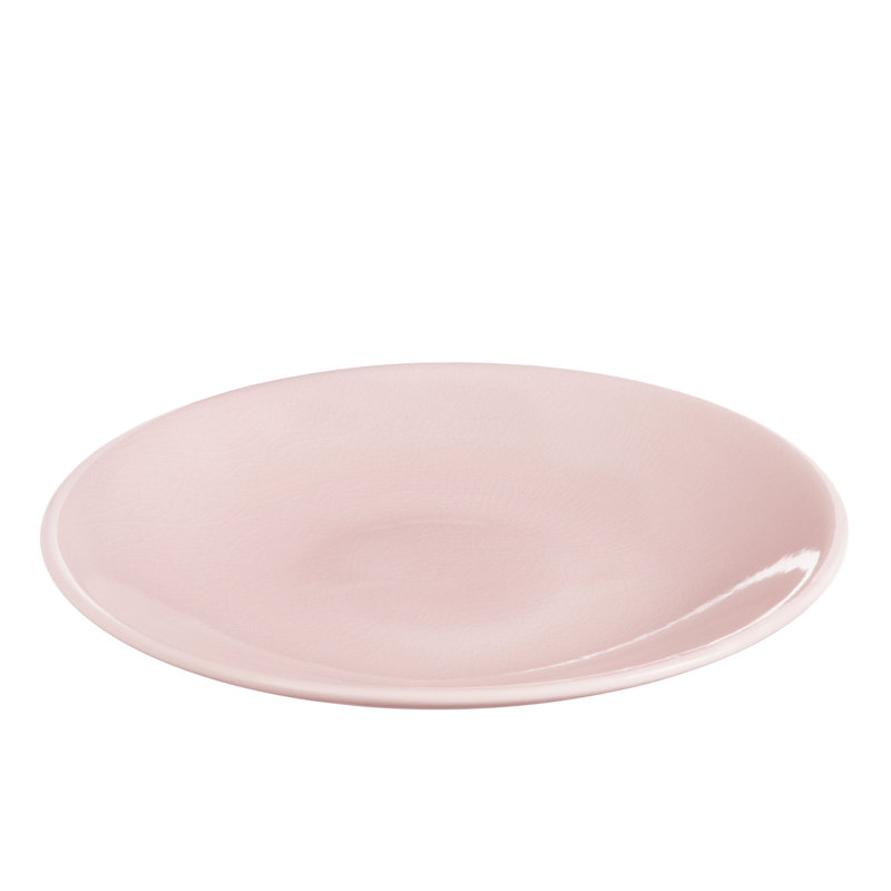 Nicolette Ceramic Decorative Plate 1, Pink