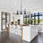 Brixham 8 - Light Dimmable Sputnik Modern Linear Chandelier