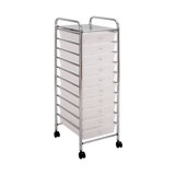 10 Drawer Storage Organizer Cart