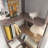 6-tier L-shaped Corner Bookshelf With Anti-tip Device, Dark Red Wooden Bookcase For Living Room & Bedroom-1632812682