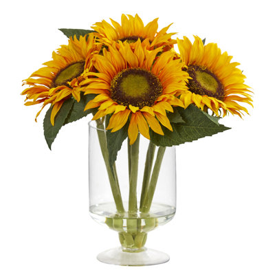 Arrangement floral fleurs en vase