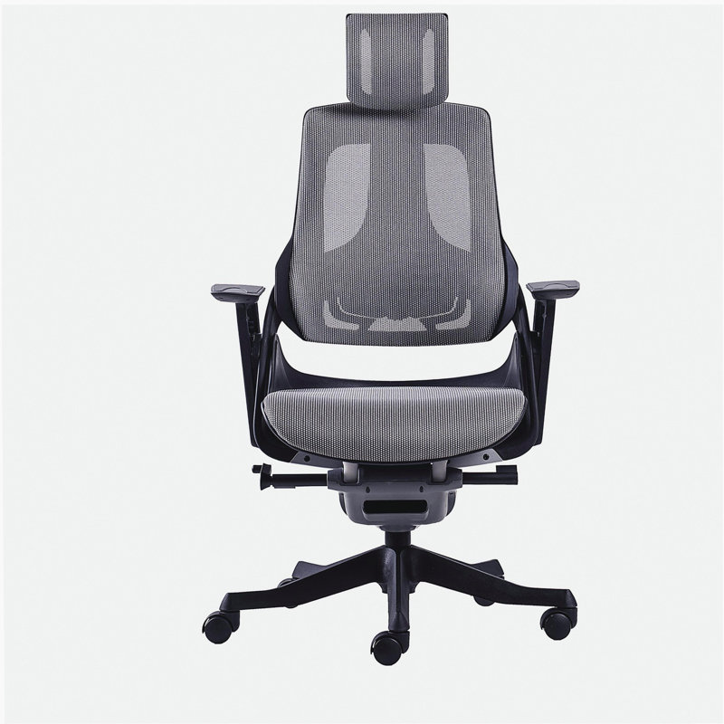 Fauteuil président ergonomique Mobili LUX, gris