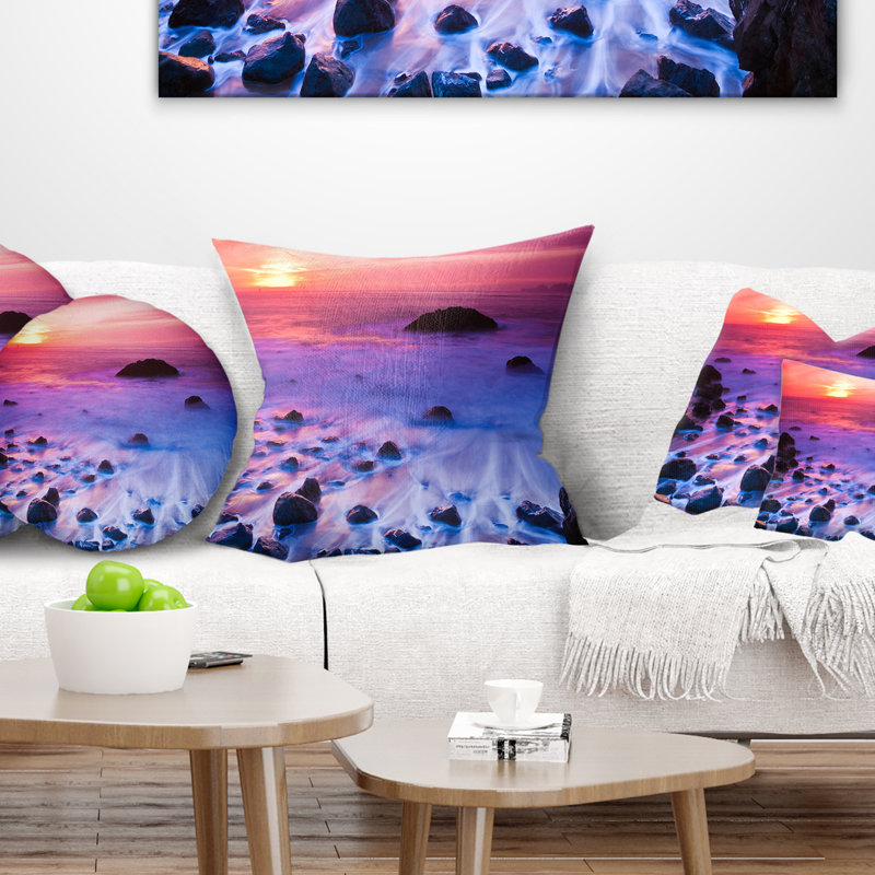 Coussin réversible, Carré 18 po, Throw Pillow