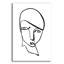 Art mural en verre «Silhouette 2» par Incado, 12 po x 16 po-1196398981