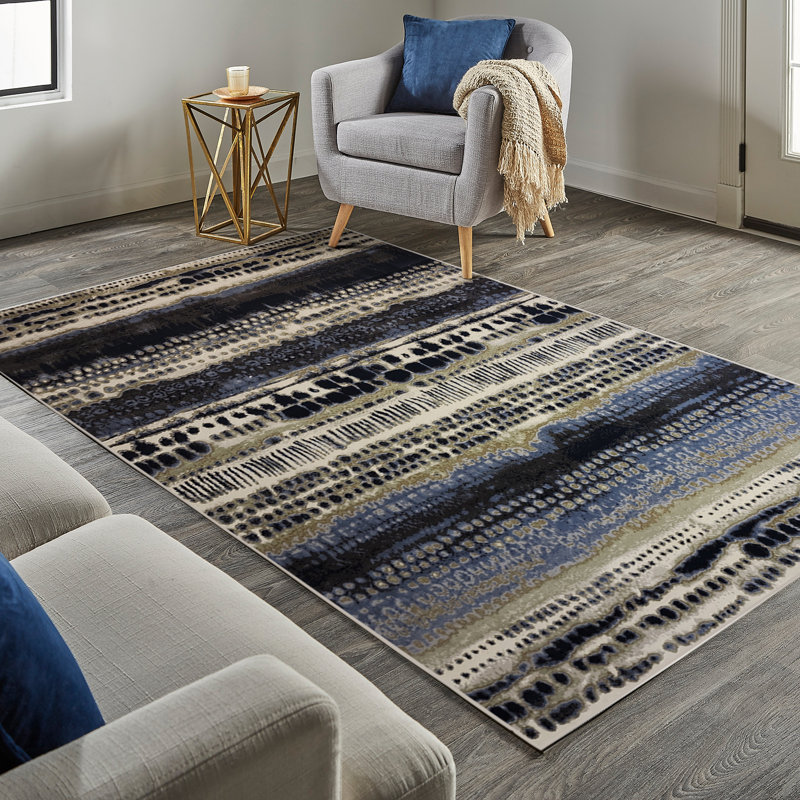 Adreon Ikat Area Rug, Rectangle 200 x 290cm