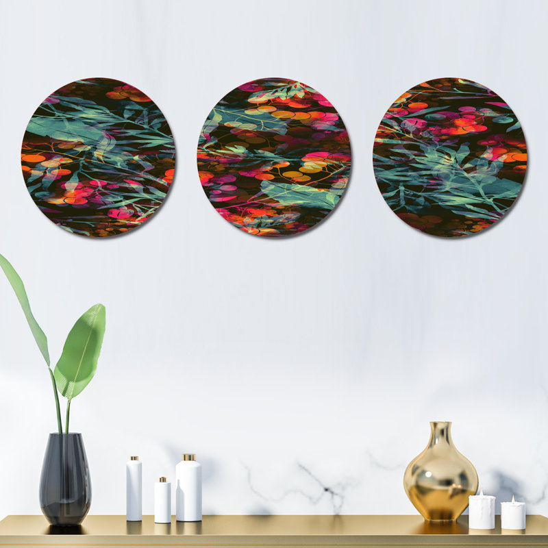 Ensemble de 3 décorations murales