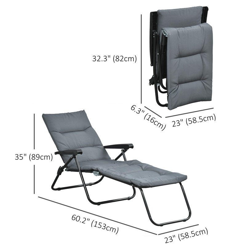 Chaise longue d'extérieur Silviea