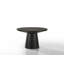 Jasper Ebony Black 3-Piece Coffee, End, & Console Table Set With Pedestal Base