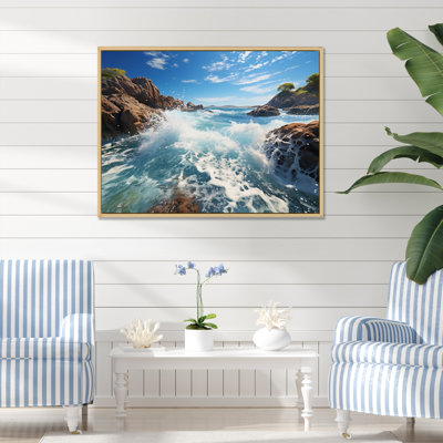 Rocky Beach Ocean Symphony