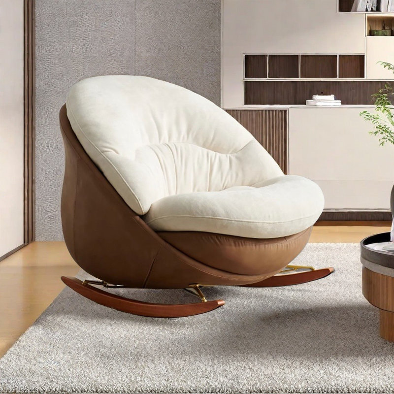 Chaise berçante de luxe à domicile