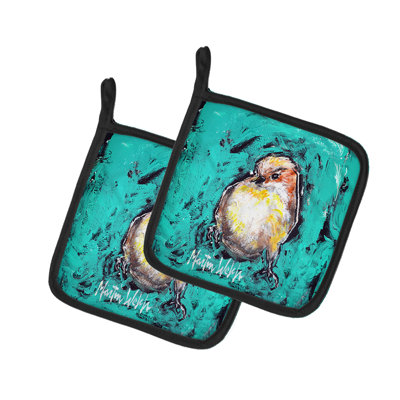 Caroline's Treasures Martin Welch New Artwork Polyester Potholder Set