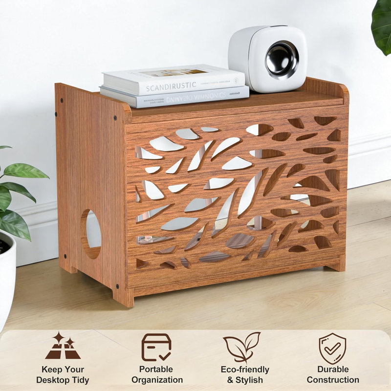 Étagère de projecteur, armoire de rangement décorative pour toupie WiFi, boîte de gestion des câbles de ventilation, découpeuse