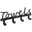 Bathroom 26cm Wall Mounted Towel Bar-1697112614