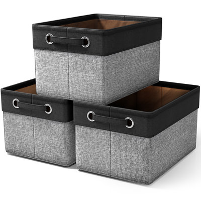 Sorbus Fabric Cubby Organizer with Handles