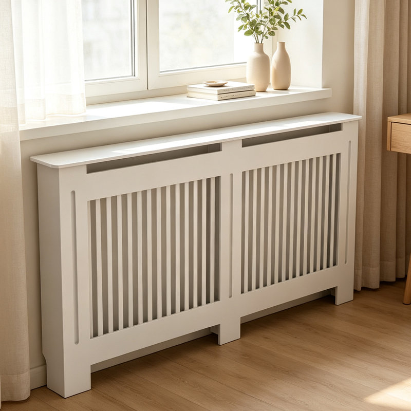 Kulani 92cm H Radiator Cover, 92.2cm H x 172cm W x 19cm D