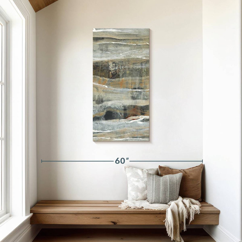 Spring Stream III, 42" H x 21" W