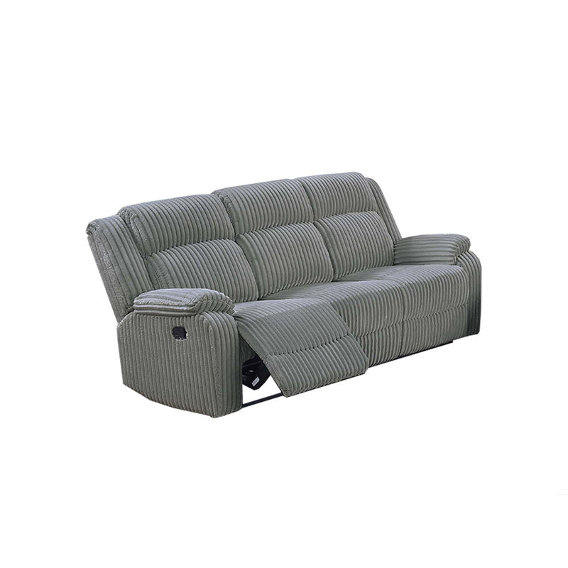 Canapé inclinable en velours côtelé 1 pièce Corduroy