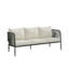 Acklin 4 Piece Aluminum & Wicker Sofa Seating Group with Cushions & Sunbrella Pillows-90655154
