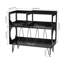 Manufactured Wood,Metal 78cm H Media Shelves-764543382