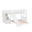 Stairway Twin Over Twin Bunk Bed With Slide-1700435396