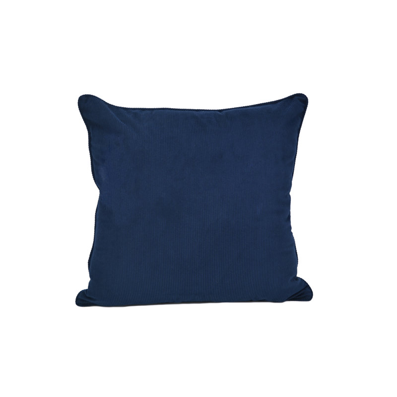 Coussin en velours côtelé Donna