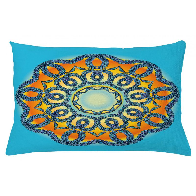 Geometric Outdoor Rectangular Pillow Cover, 16" x 26"