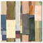 Beige Blocks I Canvas Abstract Print by Oliver Gal, Black Frame, 12 x 12-47444930-47444938