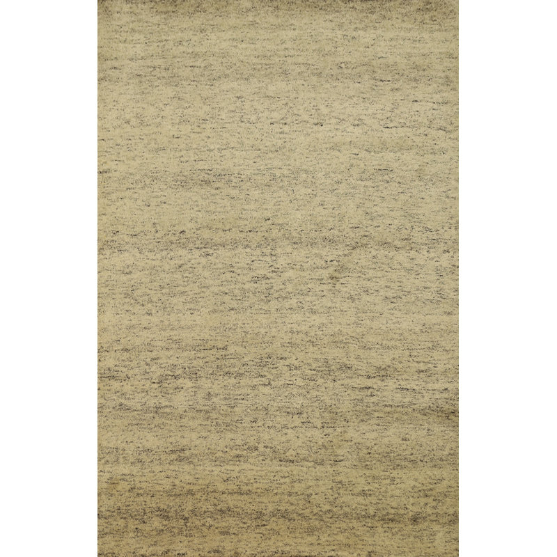 Tapis moderne de style Gabbeh 6 x 8 pour une esthétique minimaliste