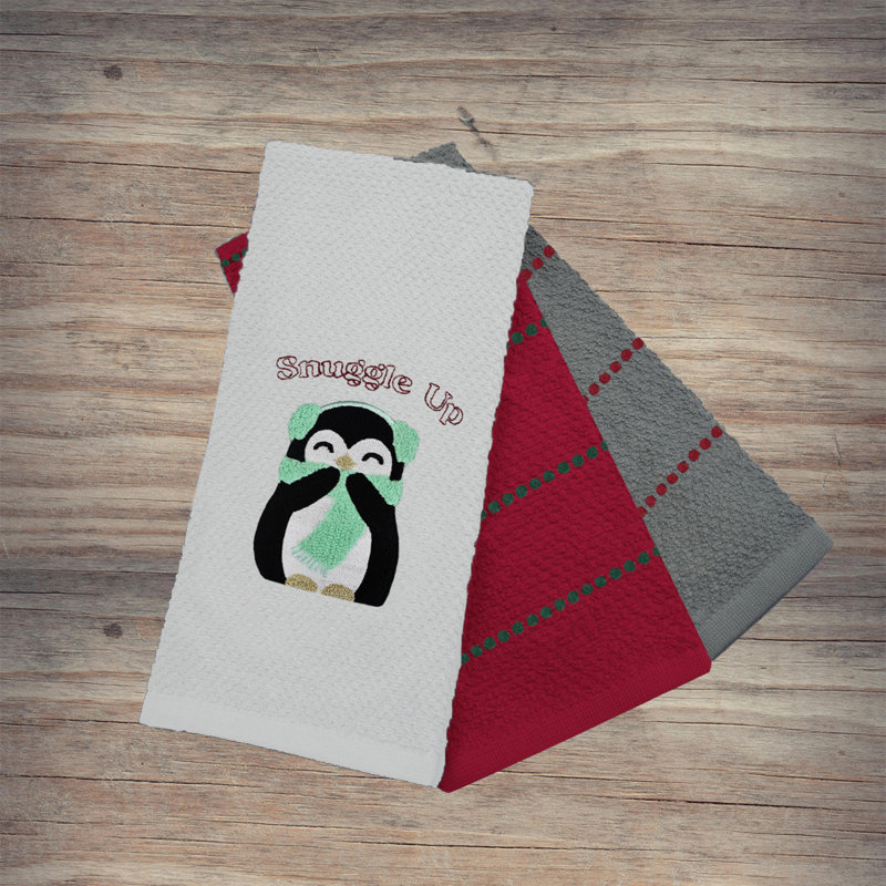 Cotton Tea Towel Kitchen Towel, White