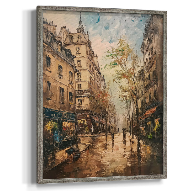 LANDSCAPES Series CDX, reproduction encadrée - bois massif, H 15 po x l 12 po