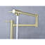 Extension de robinet de remplissage de pot d'or - fabrication en laiton, alimentation en eau adéquate, réduction de l'eau, corrosion, fluidité, rouille, mouvement goutte à goutte avec bras, alimentation, éclaboussure
