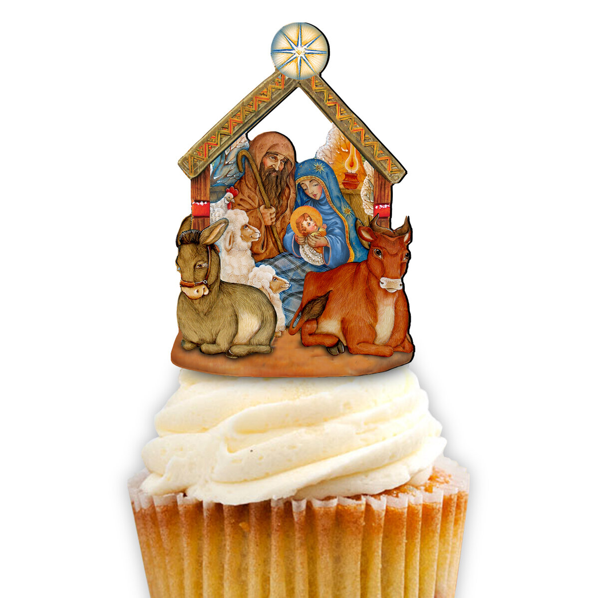 Nativity Treat Bags, Christian Christmas Toppers NATIVITY0520 – Bailey  Bunch Designs