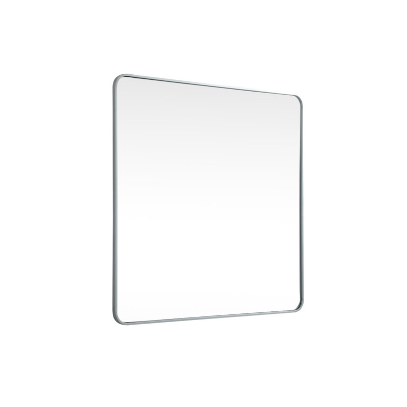 Miroir mural Marengo, Argent, 42 po x 42 po 