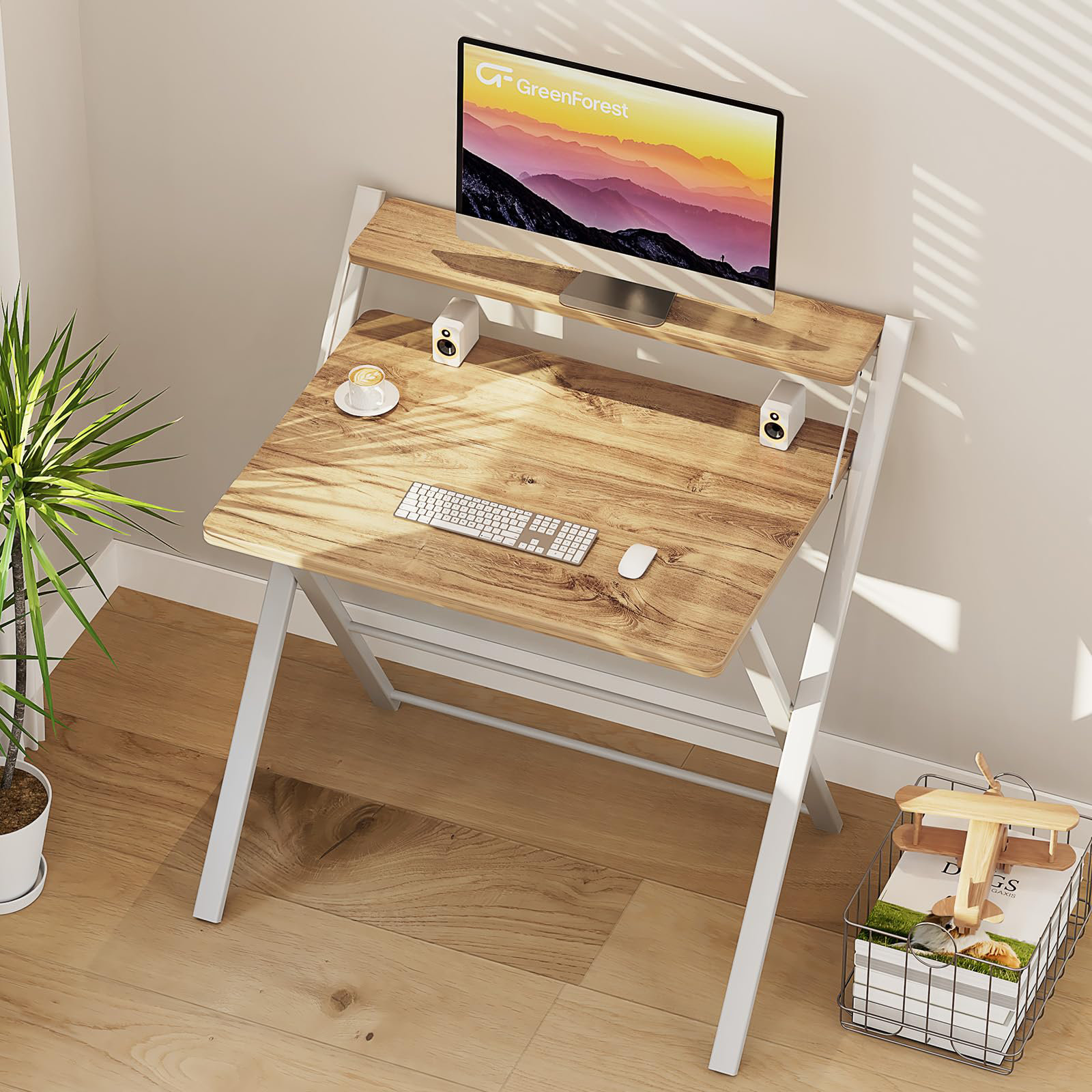 Borough Wharf Allena 81.5cm W Rectangle Writing Desk | Wayfair.ie