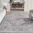 Oriental Light Gray/Ivory Area Rug-229481191-158204970