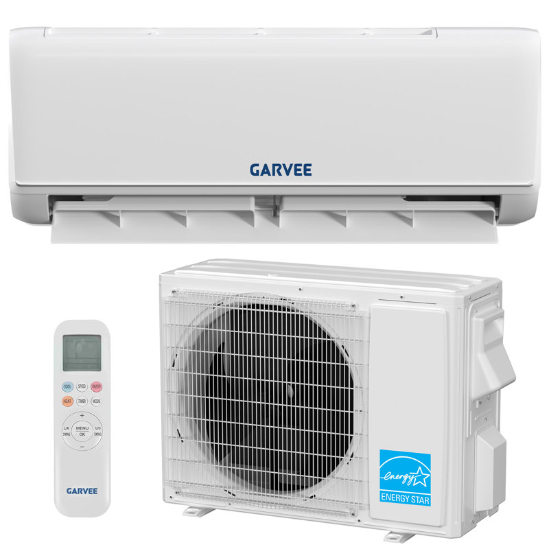ABS 1 x Climatiseur divisé AUX 1 pièce SEER2 22 12000BTU avec WiFi 115V R32 - refroidissement, chauffage