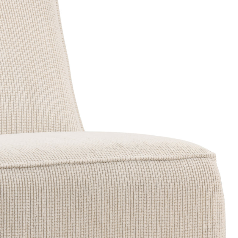 Chaise d'appoint Abria crème
