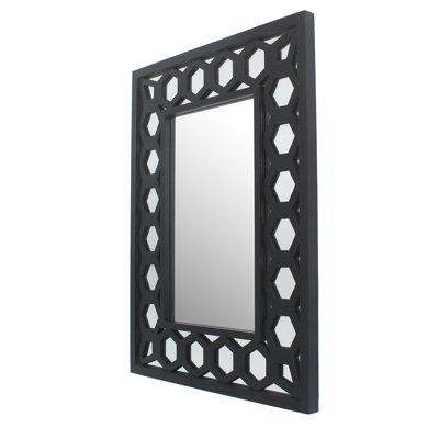 Vibbert Wood Wall Mirror