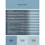 Tapis bleu moderne et contemporain lavable à la machine Merrionette du 4 juillet - Reliure bleu ciel-1776872660