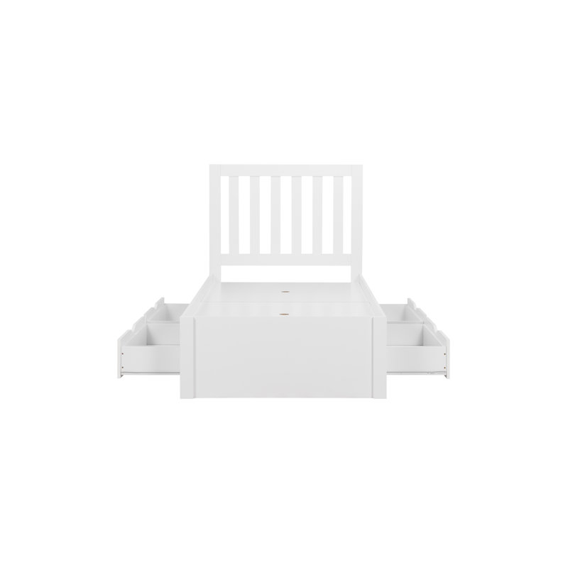 Broadwater Single (3') Mate's & Captain's Bed, White