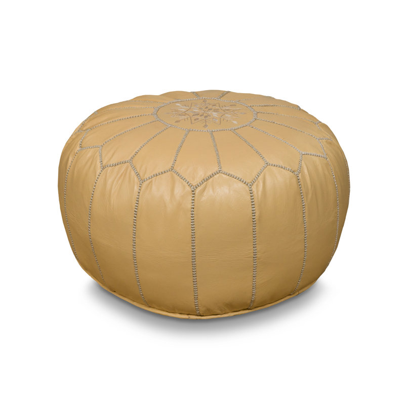 Elfar Upholstered Pouf, Musk