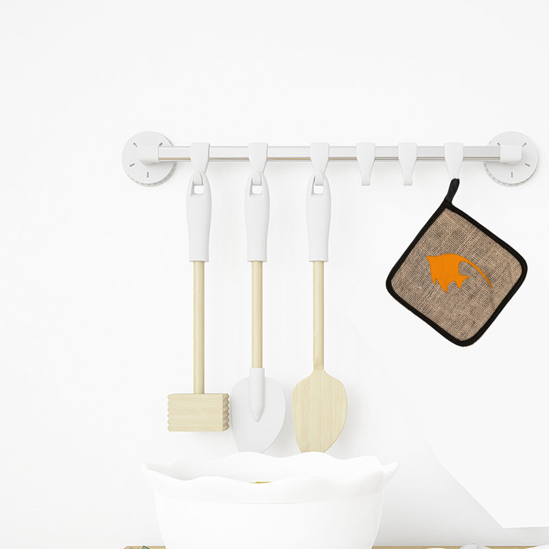 Cuisinier poignée de pêche east urban home ange, Orange