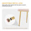 Chaise d'appoint rembourrée en velours Evanni-333893695-316044271