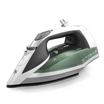 BLACK+DECKER Vitessa Advanced Steam Iron with Nonstick Soleplate, IR2020