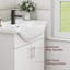 Base de meuble-lavabo simple 30 po seulement, base de meuble-lavabo autoportante ultrabrillante avec tablette réglable et portes à fermeture en douceur DTC, sans comptoir d'évier-131658016