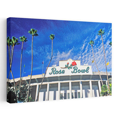 Front Entrance To The Rose Bowl In Pasadena Pasadena California Contemporary Rose City Art
