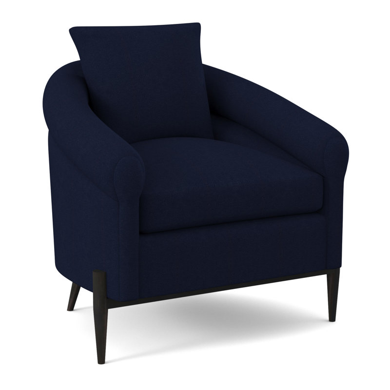 Chaise Jaxson, Espresso, Mélange de polyester uniforme Margaret