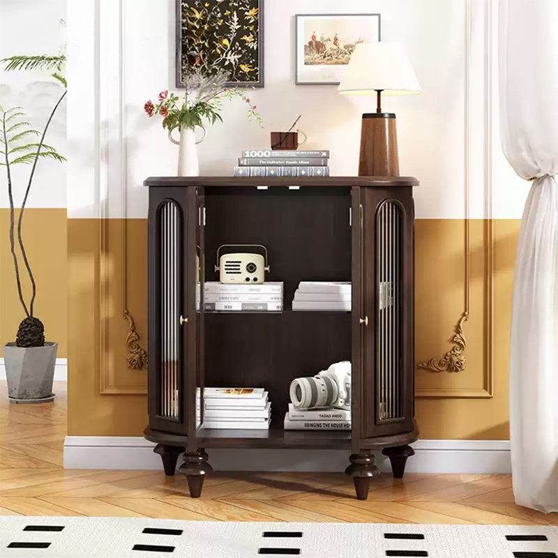 Armoire d'appoint Vintage Light, Noyer