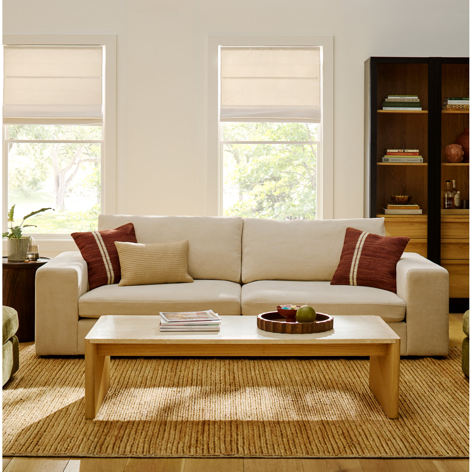 Ojai 100" Modular Sofa, Beige